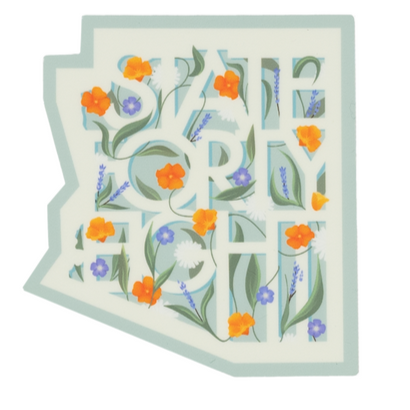 State Forty Eight Sticker - Bloom