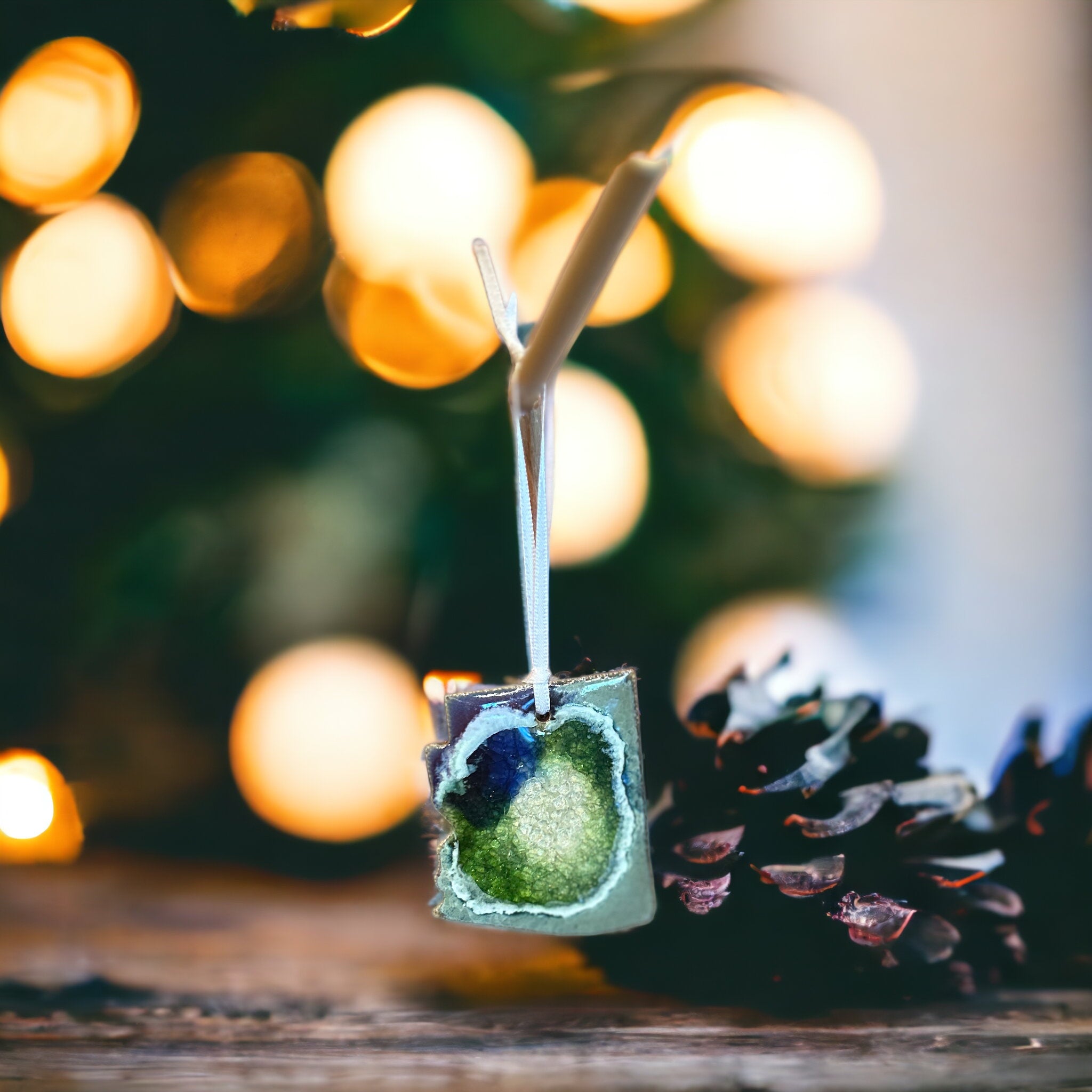 Arizona Geode Ornament