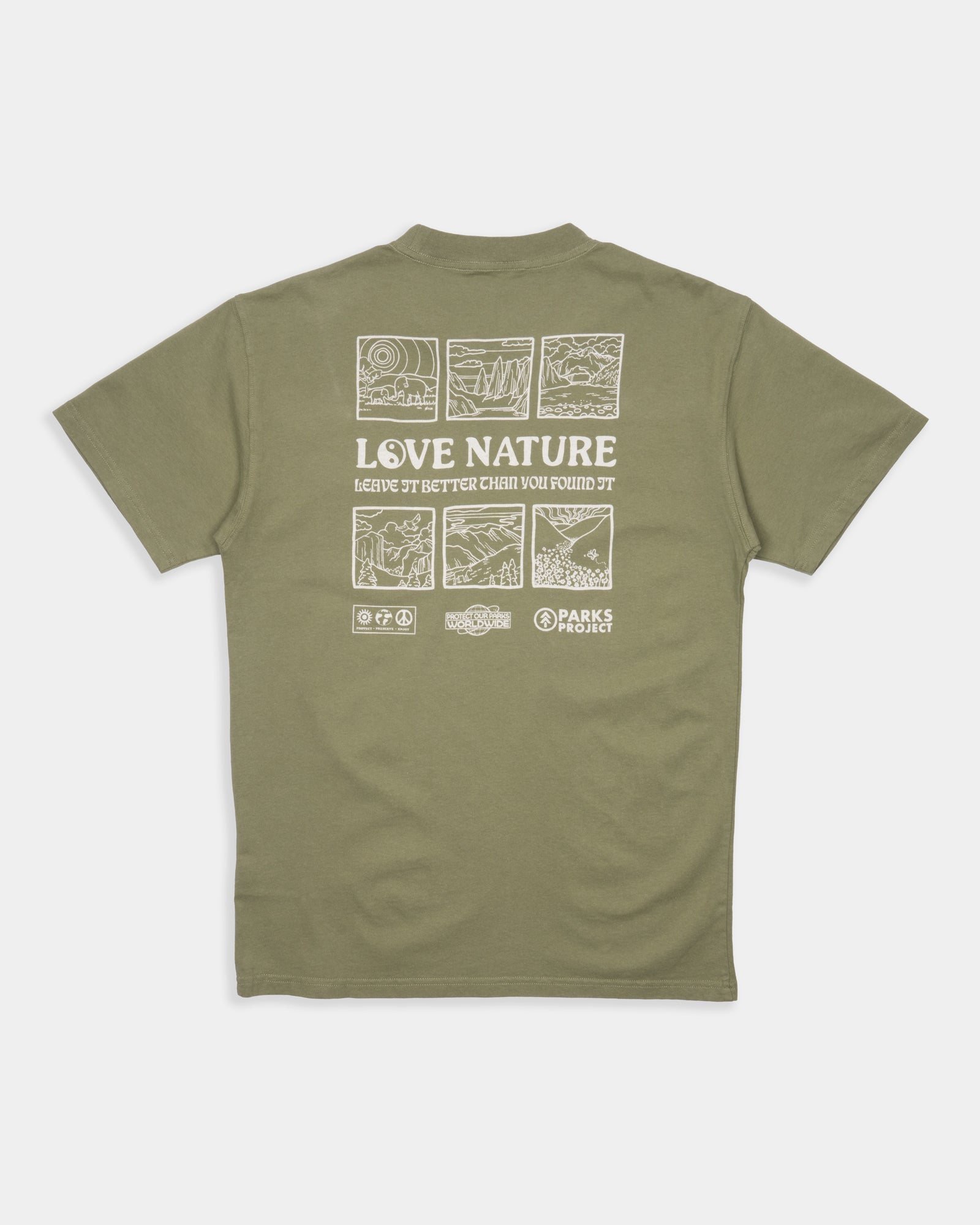 Parks Project Love Nature Pocket Tee