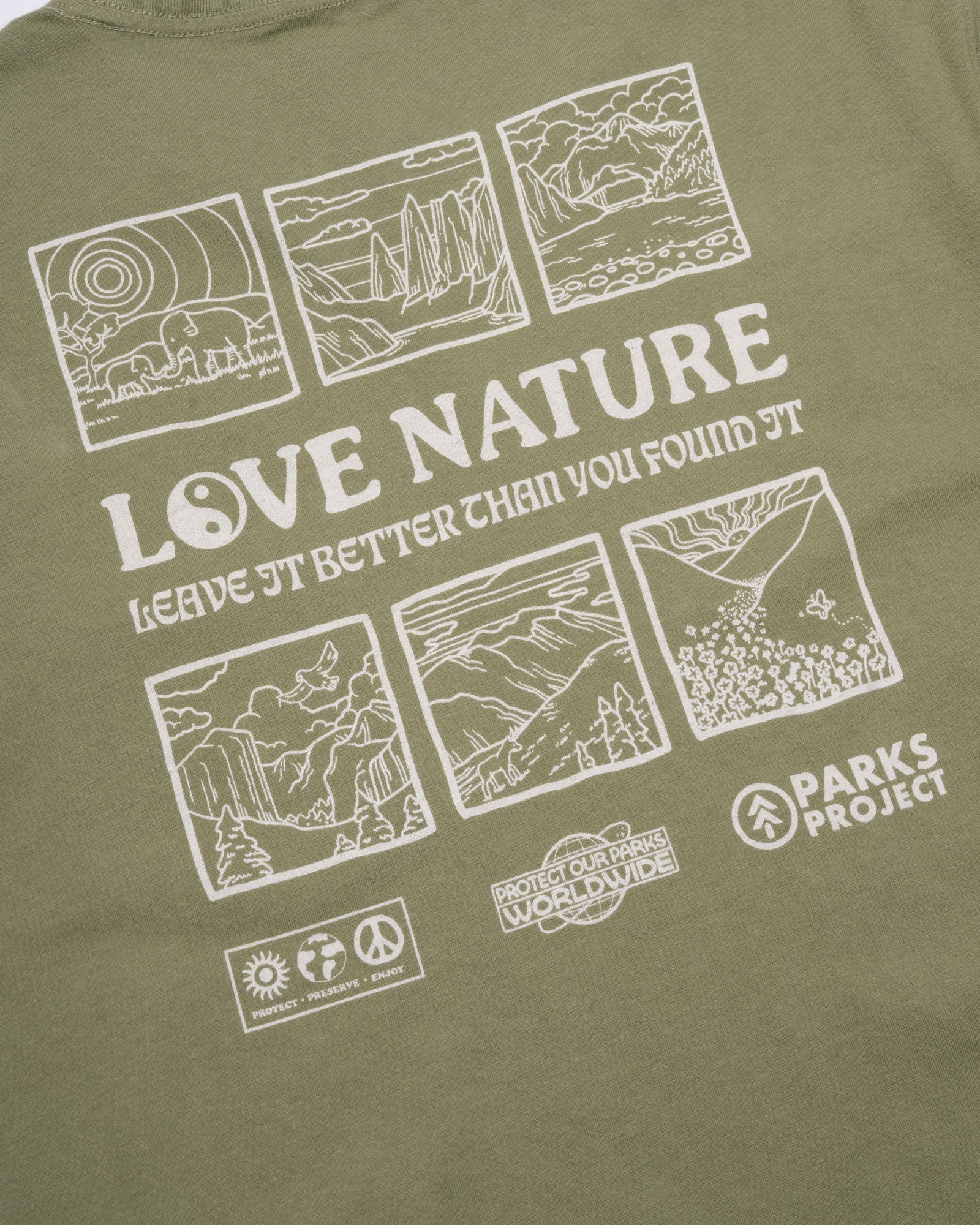 Parks Project Love Nature Pocket Tee