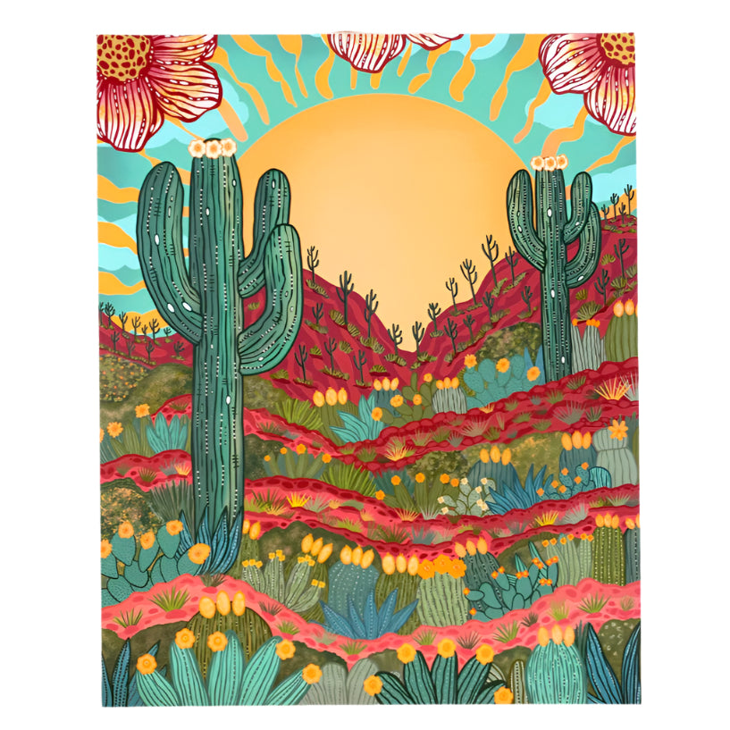 Lush Desert Art Print