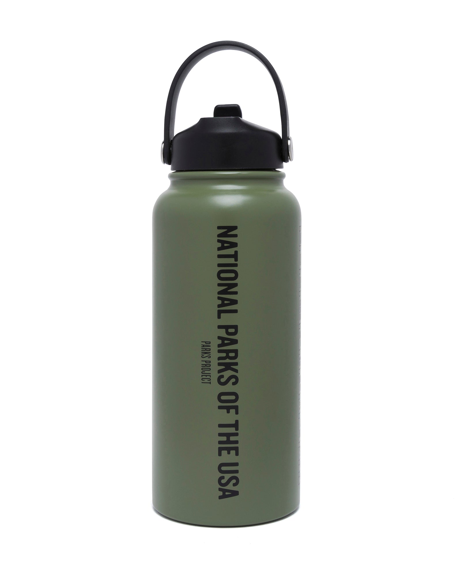 National Parks of the USA Checklist 32oz Insulated Water Bottle - Fern