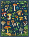 Foraging Mushroom Vintage Puzzle