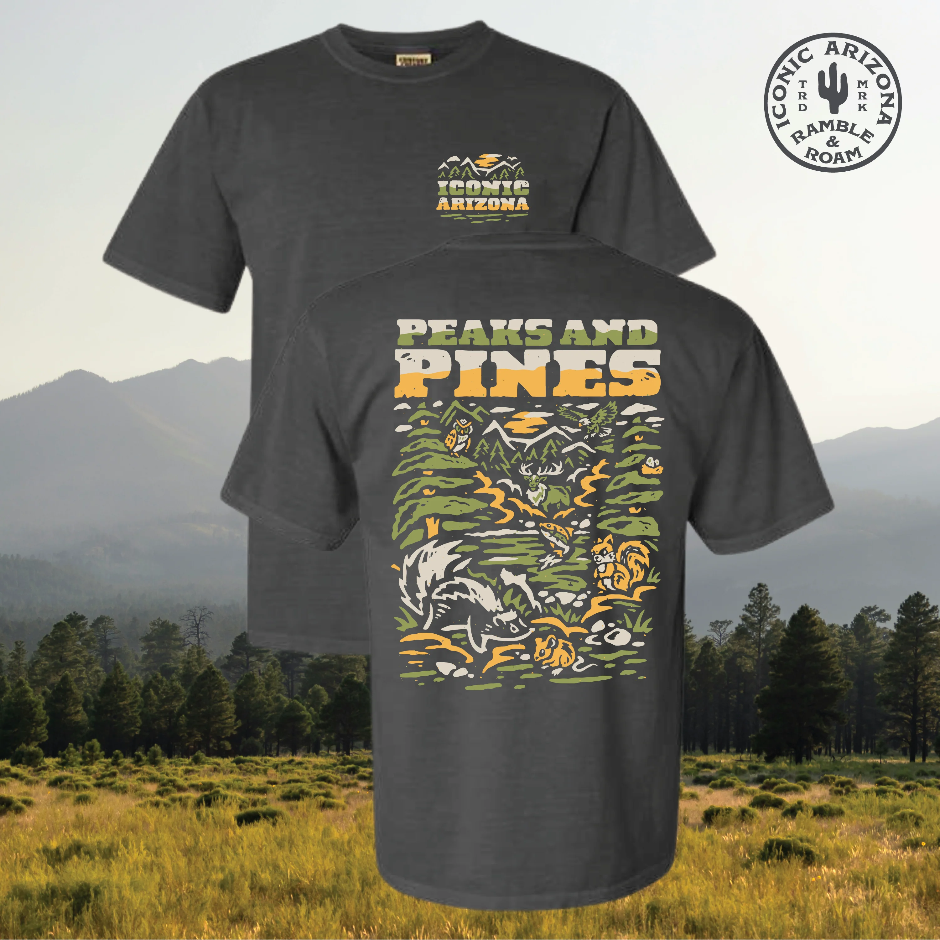 Peaks and Pines Unisex Tee