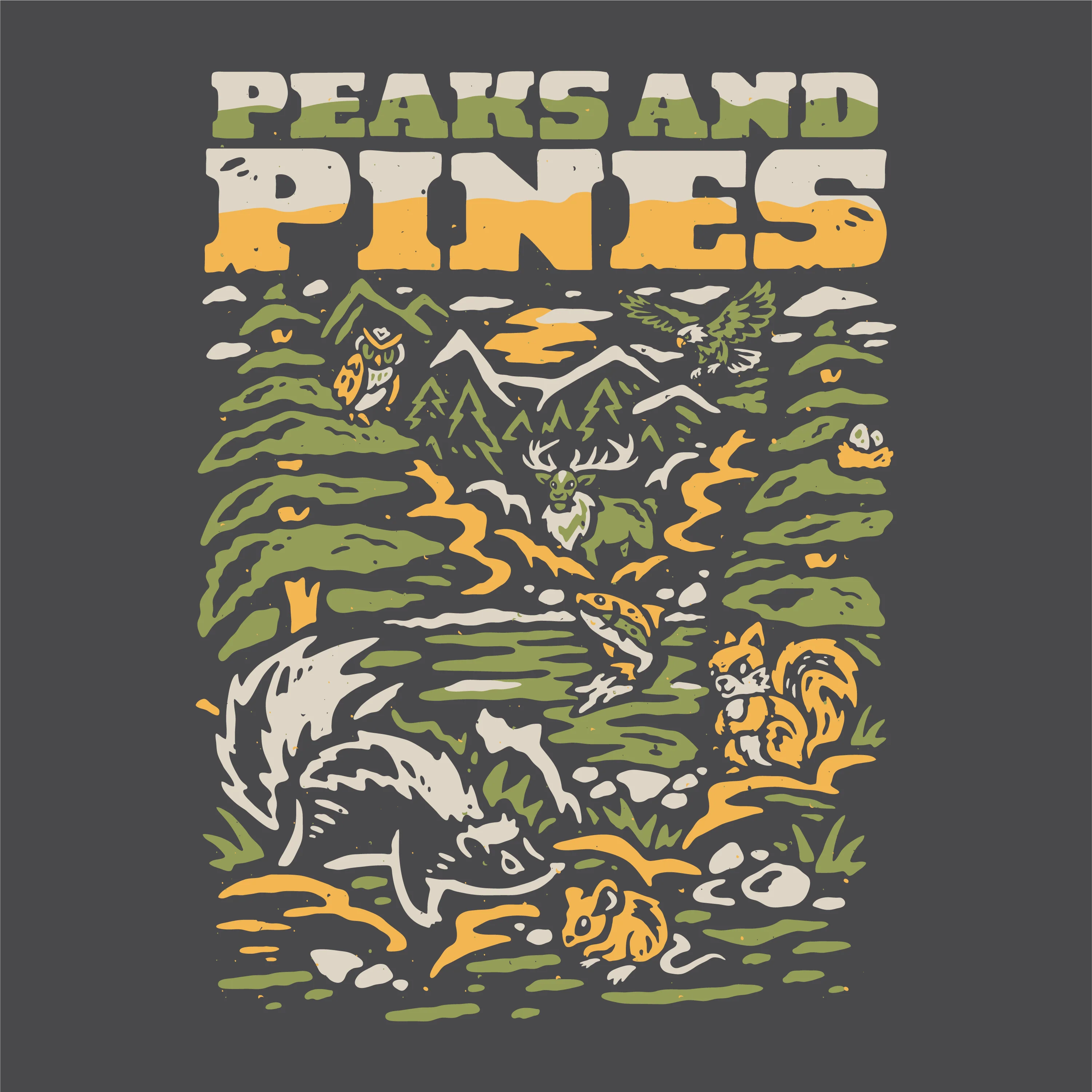 Peaks and Pines Unisex Tee