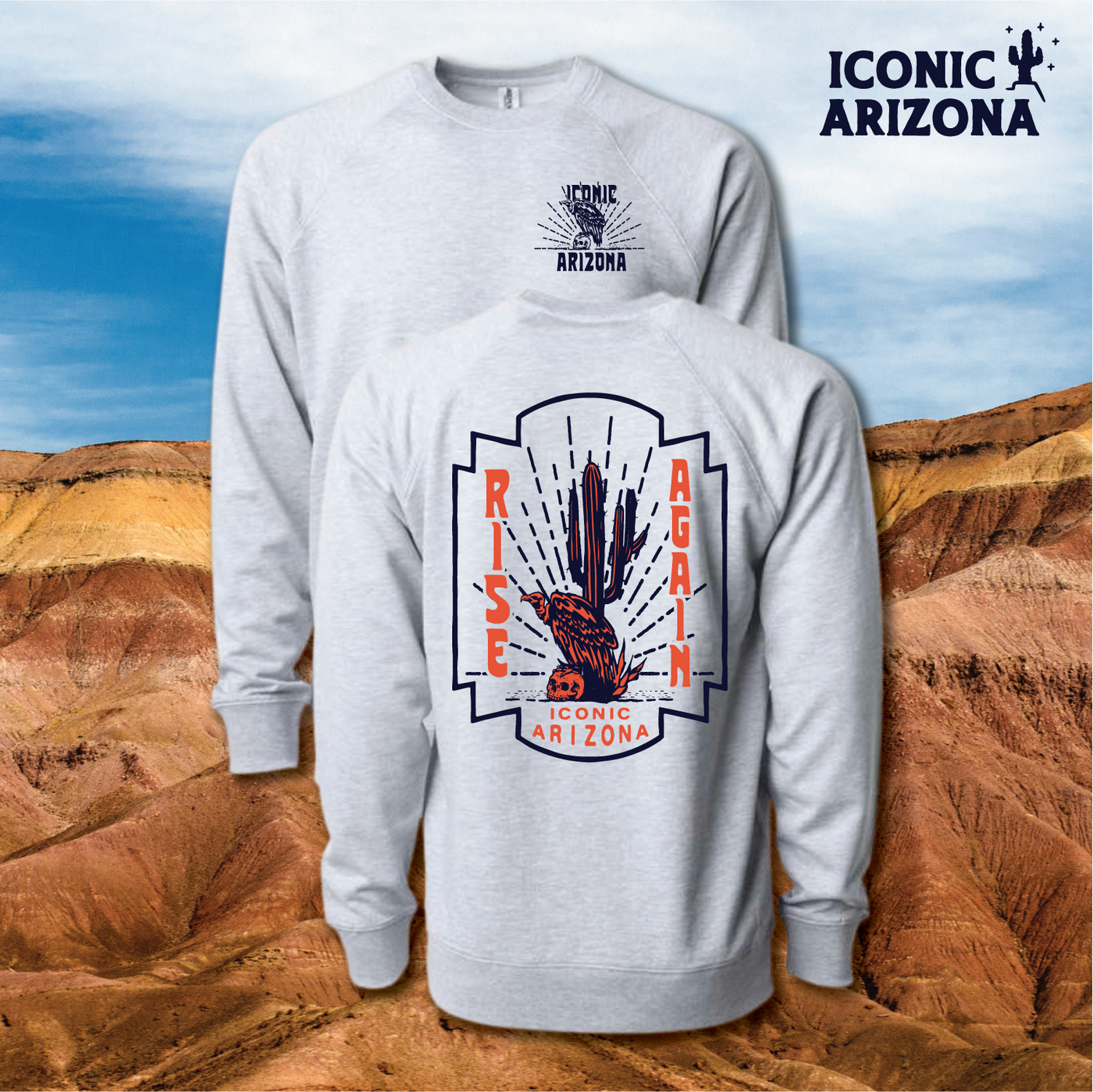 Rise Again Terry Crewneck