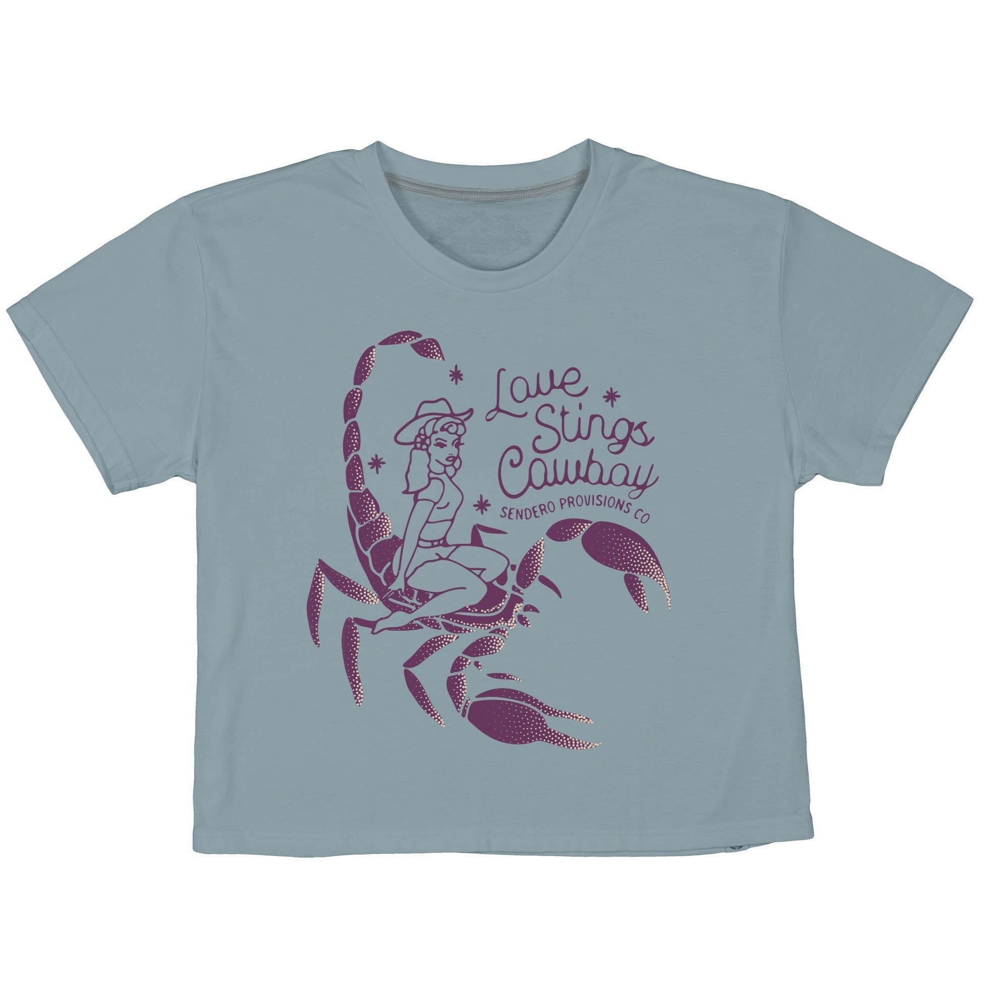 Love Stings Crop Tee