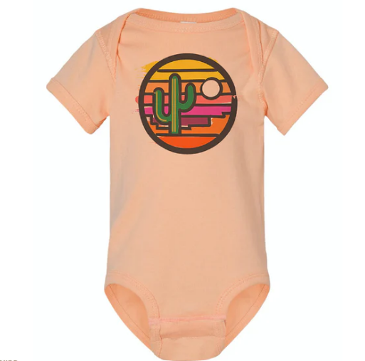 Sketchy Sunset Onesie