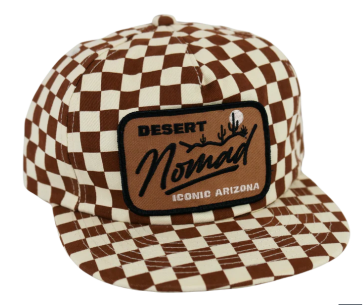 Desert Nomad Checkerboard Hat