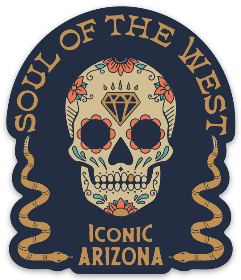 Soul of the West Sticker