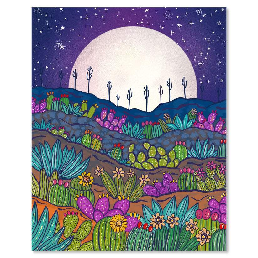 Super Moon 8 x 10 Art Print