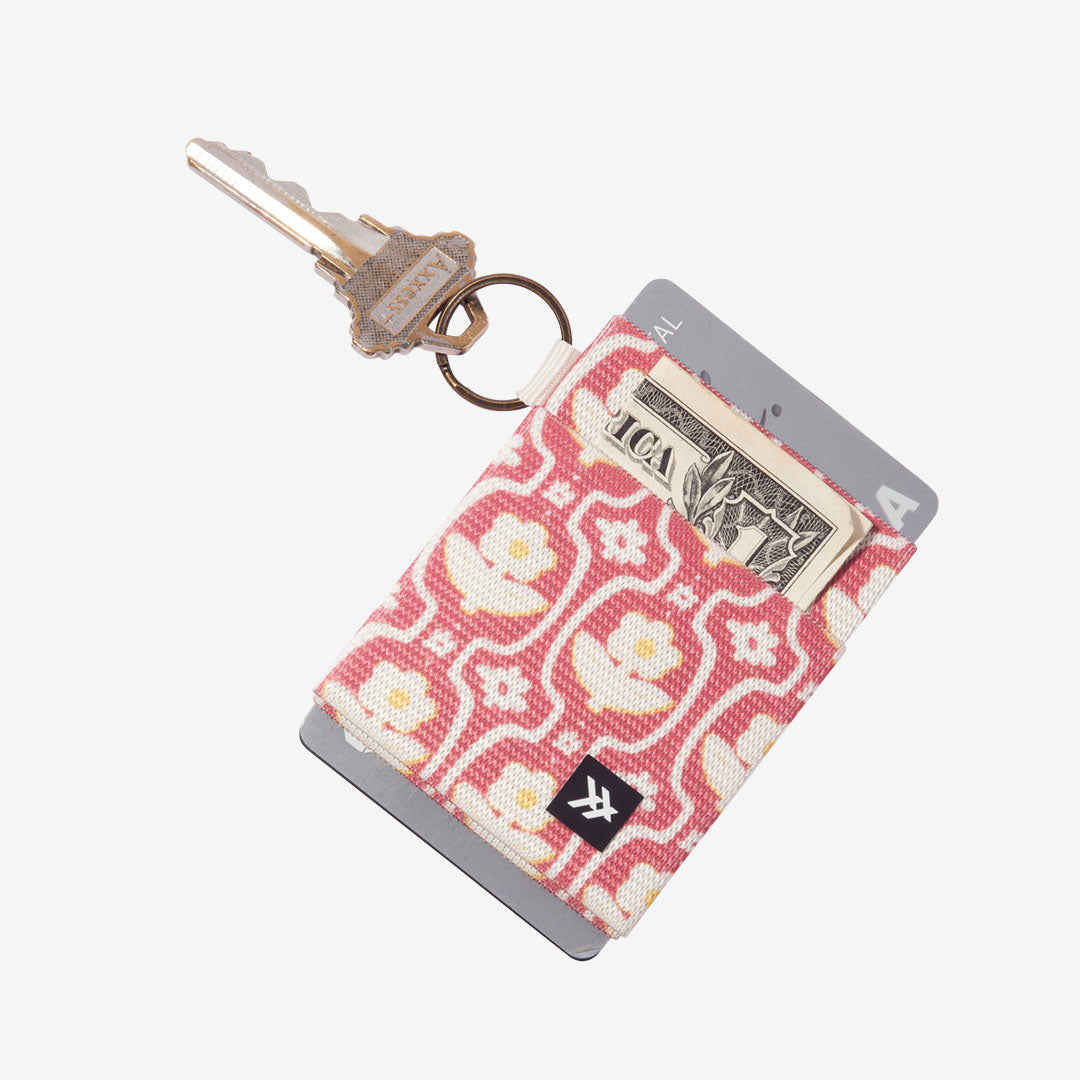 Thread Patterned Elastic Wallet