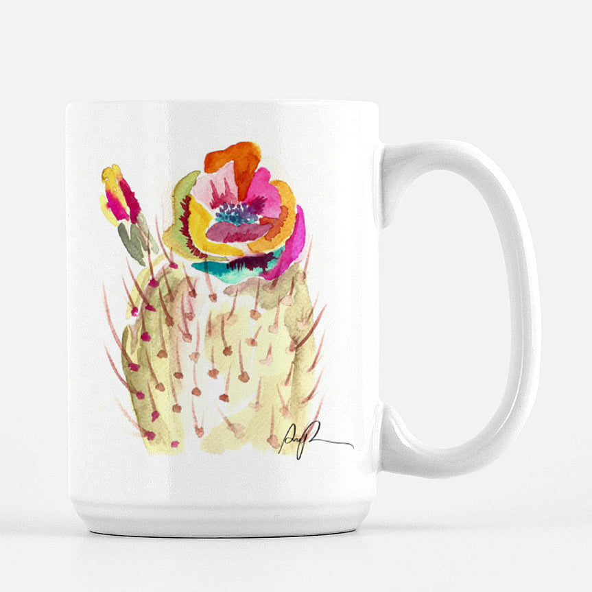 Technicolor Bloom Ceramic Mug