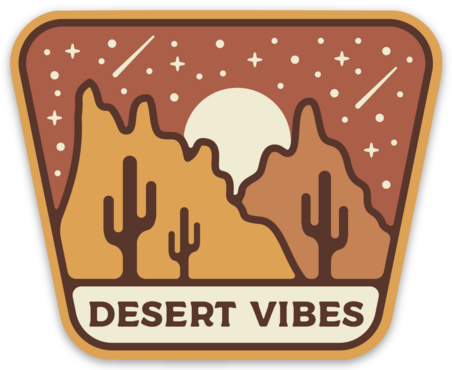 Desert Vibes Sticker
