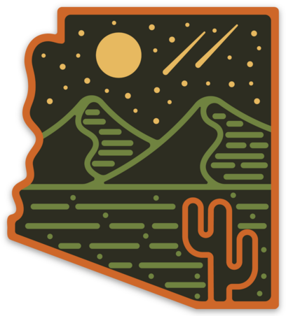 Arizona Stargazer Sticker