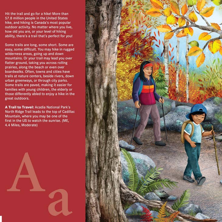 T Is For Trails Book