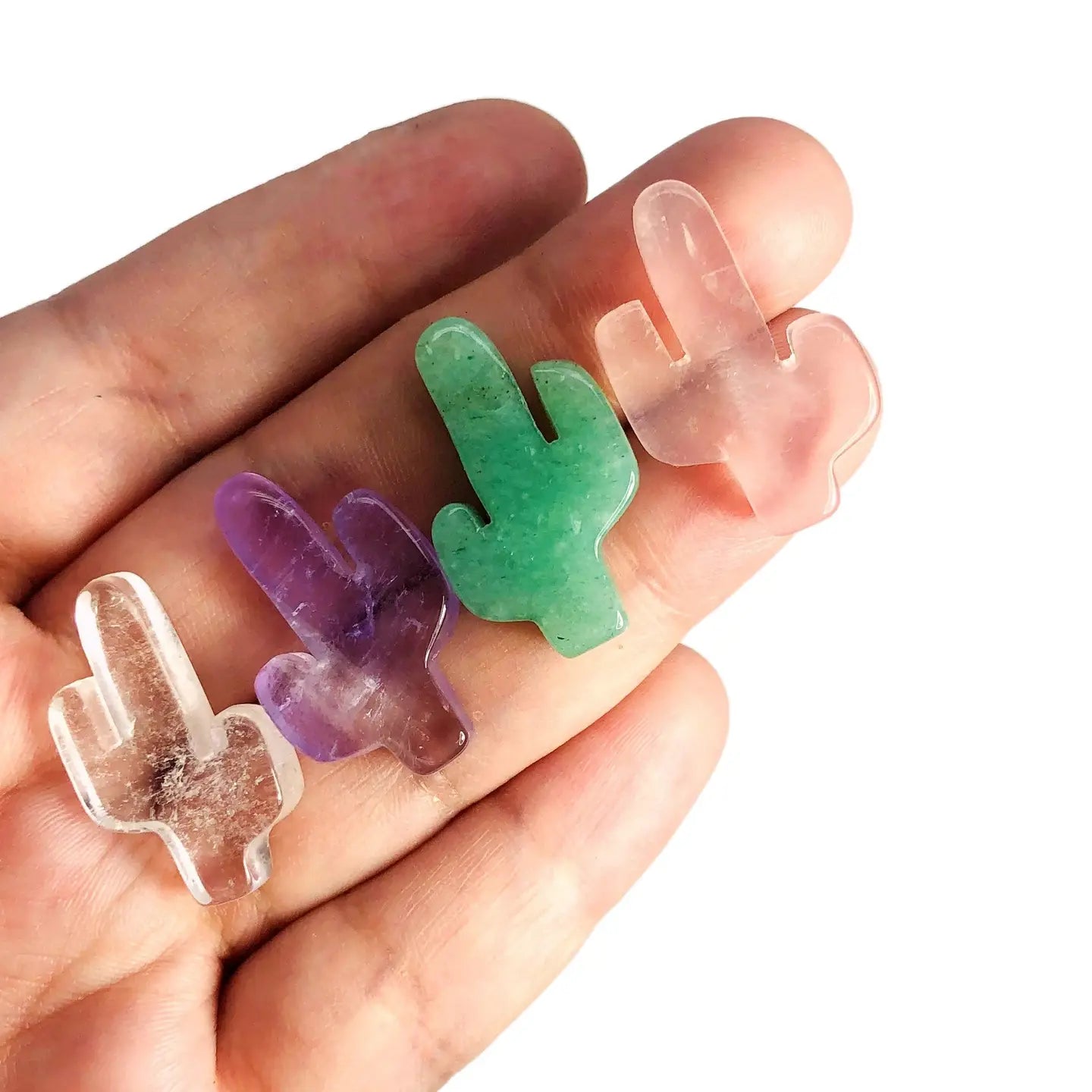 Crystal Cactus Polished Gemstone