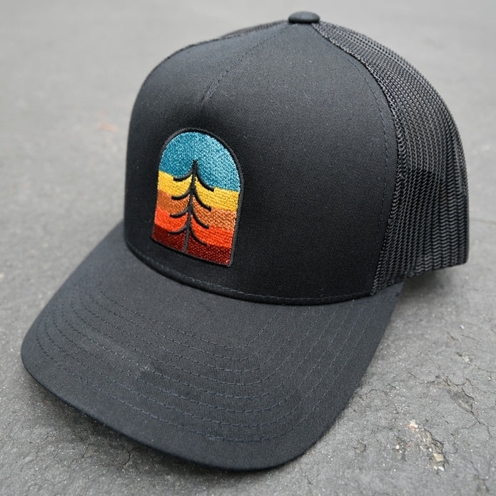 Tree Crest Curved Bill Trucker Hat