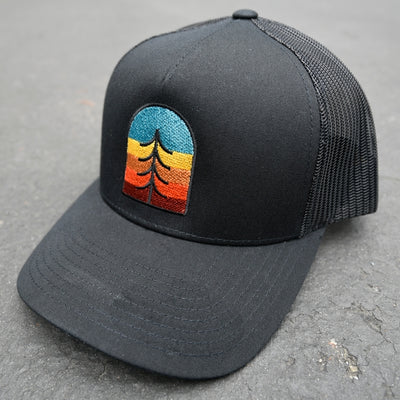 Tree Crest Curved Bill Trucker Hat