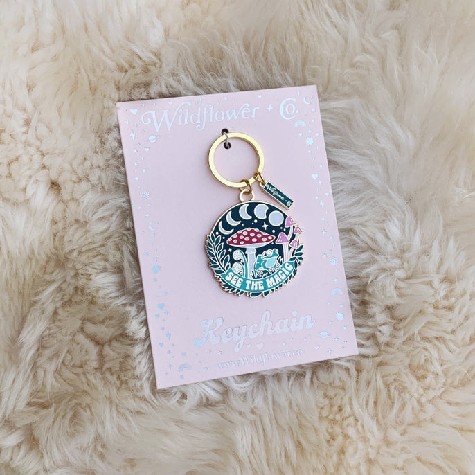 See The Magic Enamel Keychain