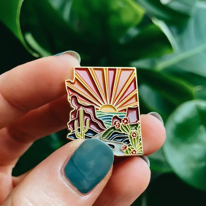 Arizona Enamel Pin