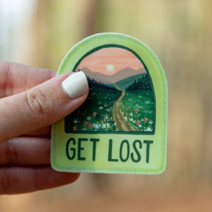 Get Lost Sticker