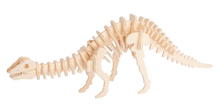 3D Wooden Dinosaur Puzzle Kit