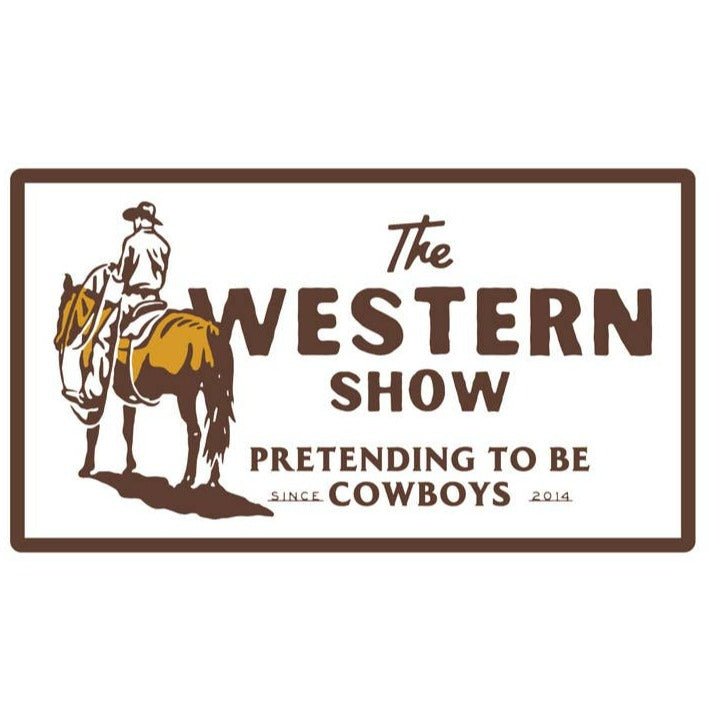 The Western Show Sticker