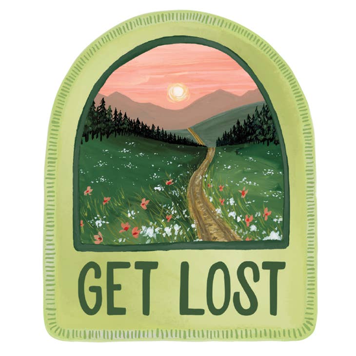 Get Lost Sticker