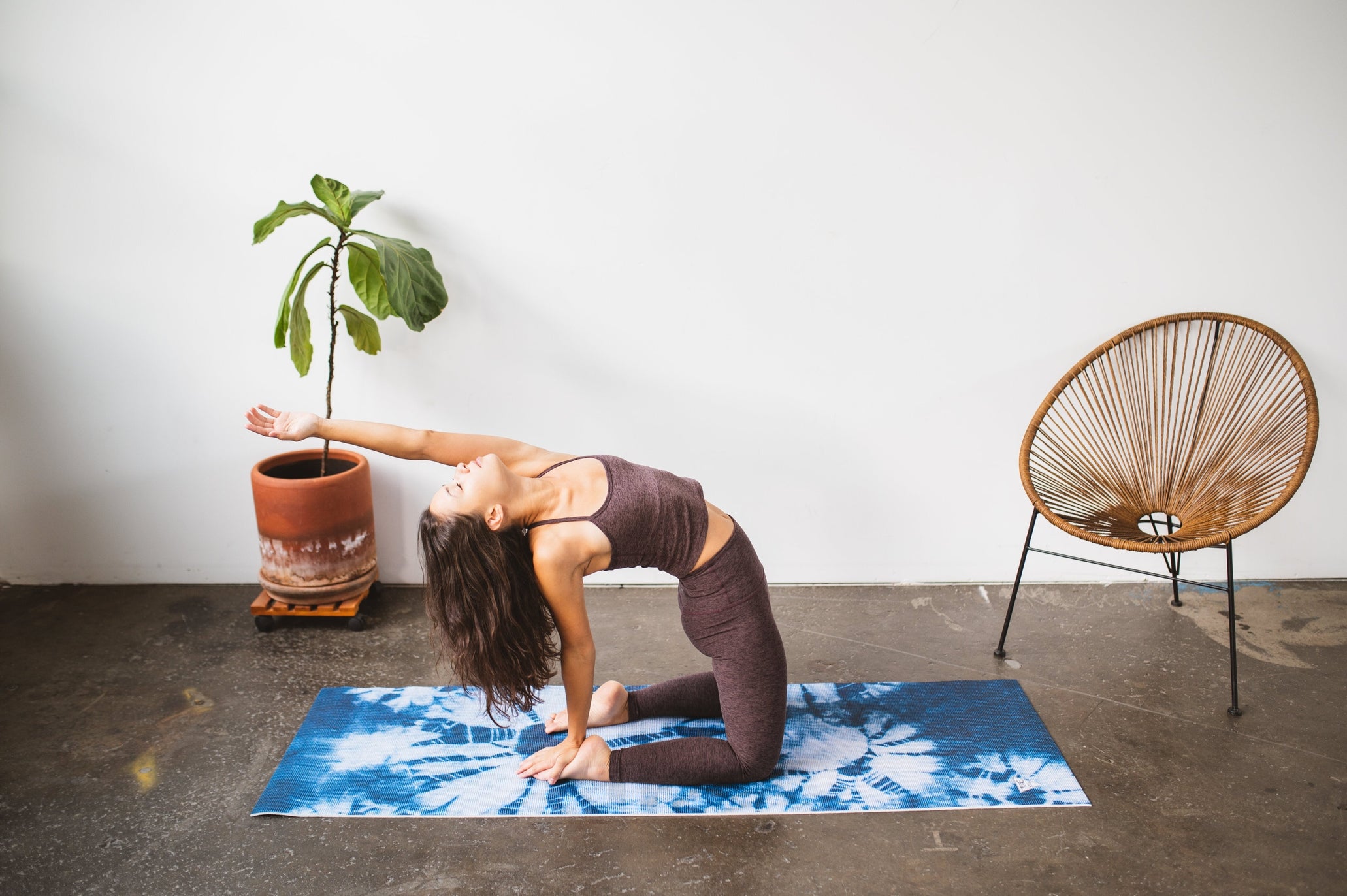 Foldable Suede Yoga Travel Mat
