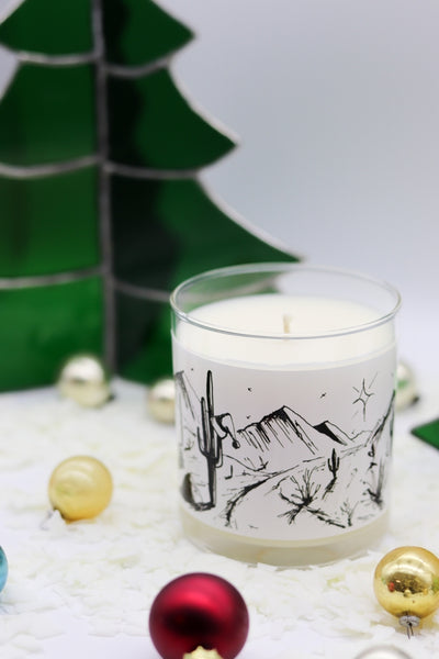 Christmas in the Desert Candle