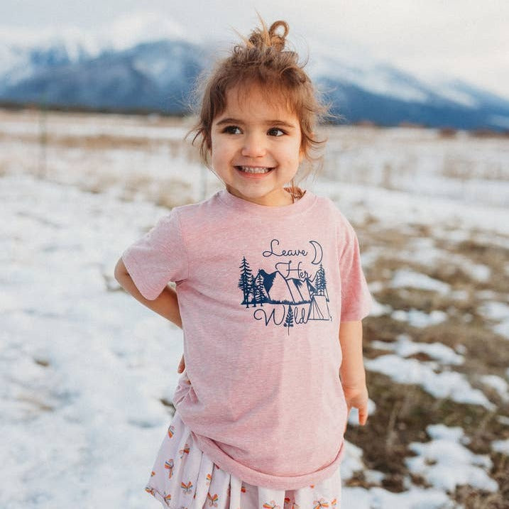 Leave Her Wild Toddler Tee