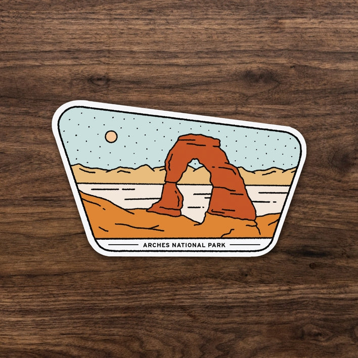 Arches National Park Sticker