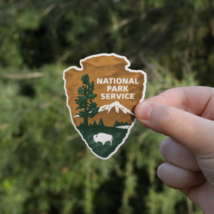 National Park Service Arrowhead Sticker
