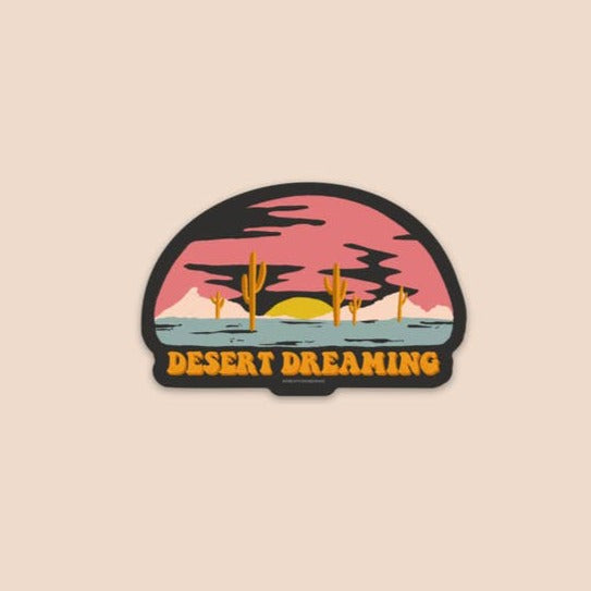 Desert Dreaming Sticker