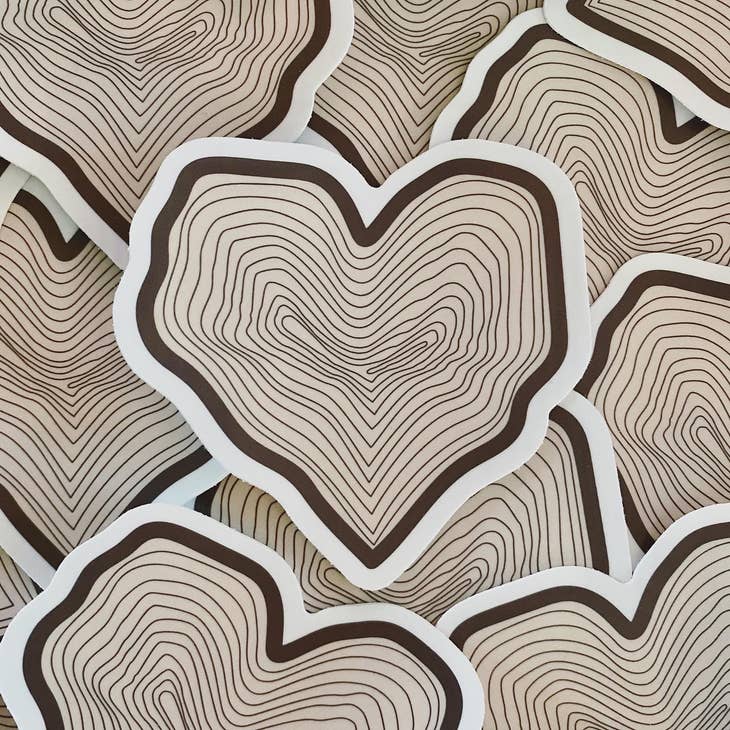 True Heart Nature Sticker