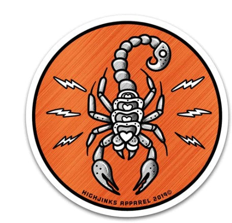Electric Scorpion Sticker