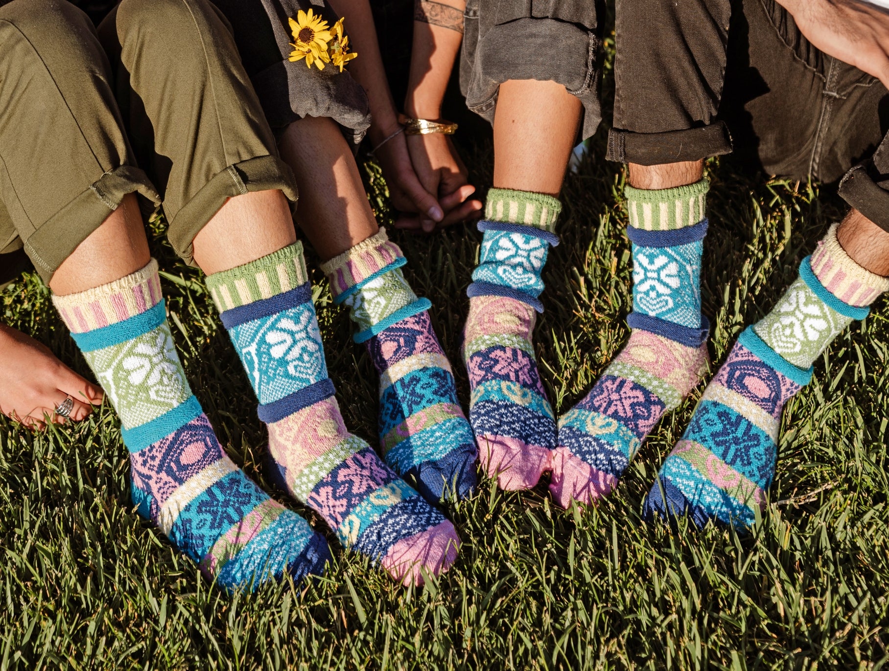 Hummingbird Crew Socks