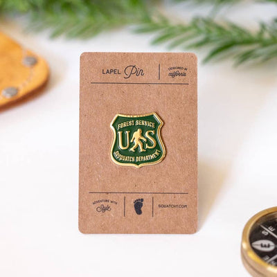 US Forest Service, Sasquatch Dept. Pin