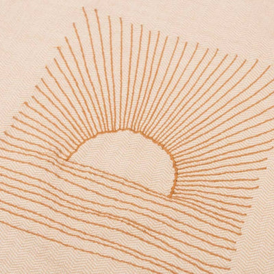 Sunset Herringbone Flex Crew