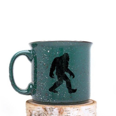 Bigfoot Ceramic Campfire Mug