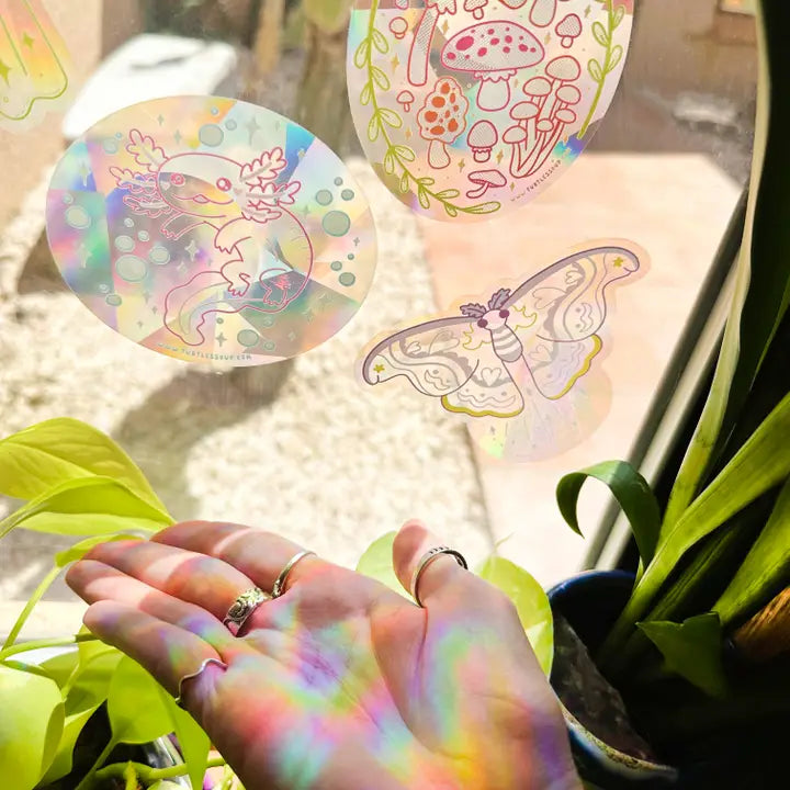 Cactus Suncatcher Sticker