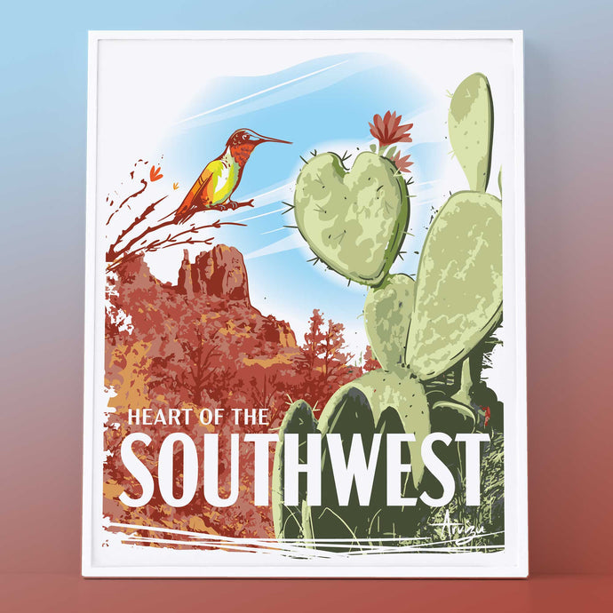 Heart of the Southwest 8 x 10 Art Print