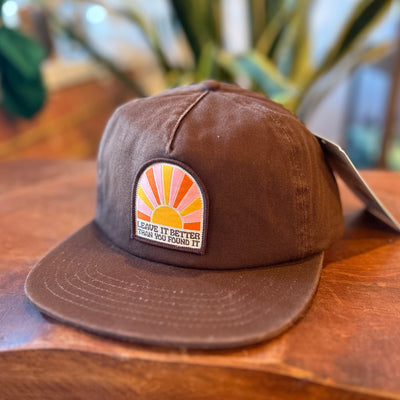 Leave It Better Sunrise Patch Hat