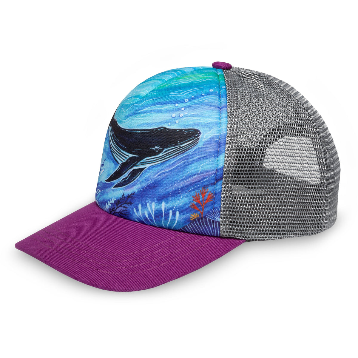 Kids' Whale Song Trucker Hat
