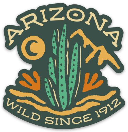 Arizona Wild Since 1912 Magnet