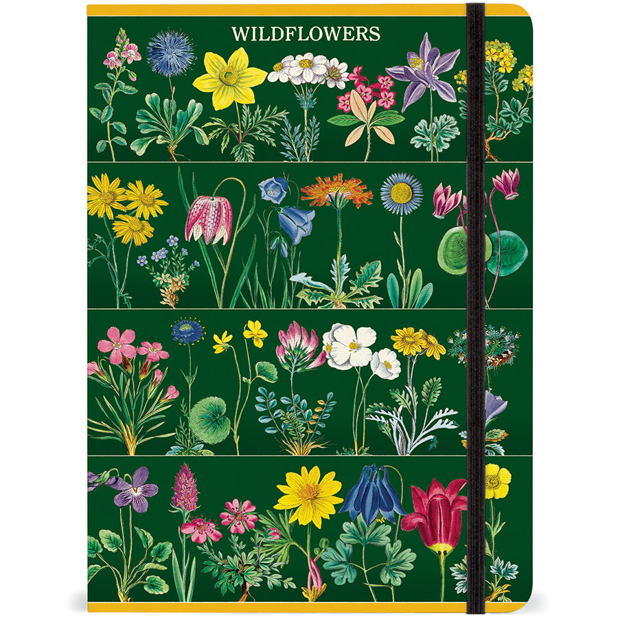 Wildflowers Vintage Notebook - Large