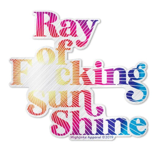 Ray of Sunshine Sticker