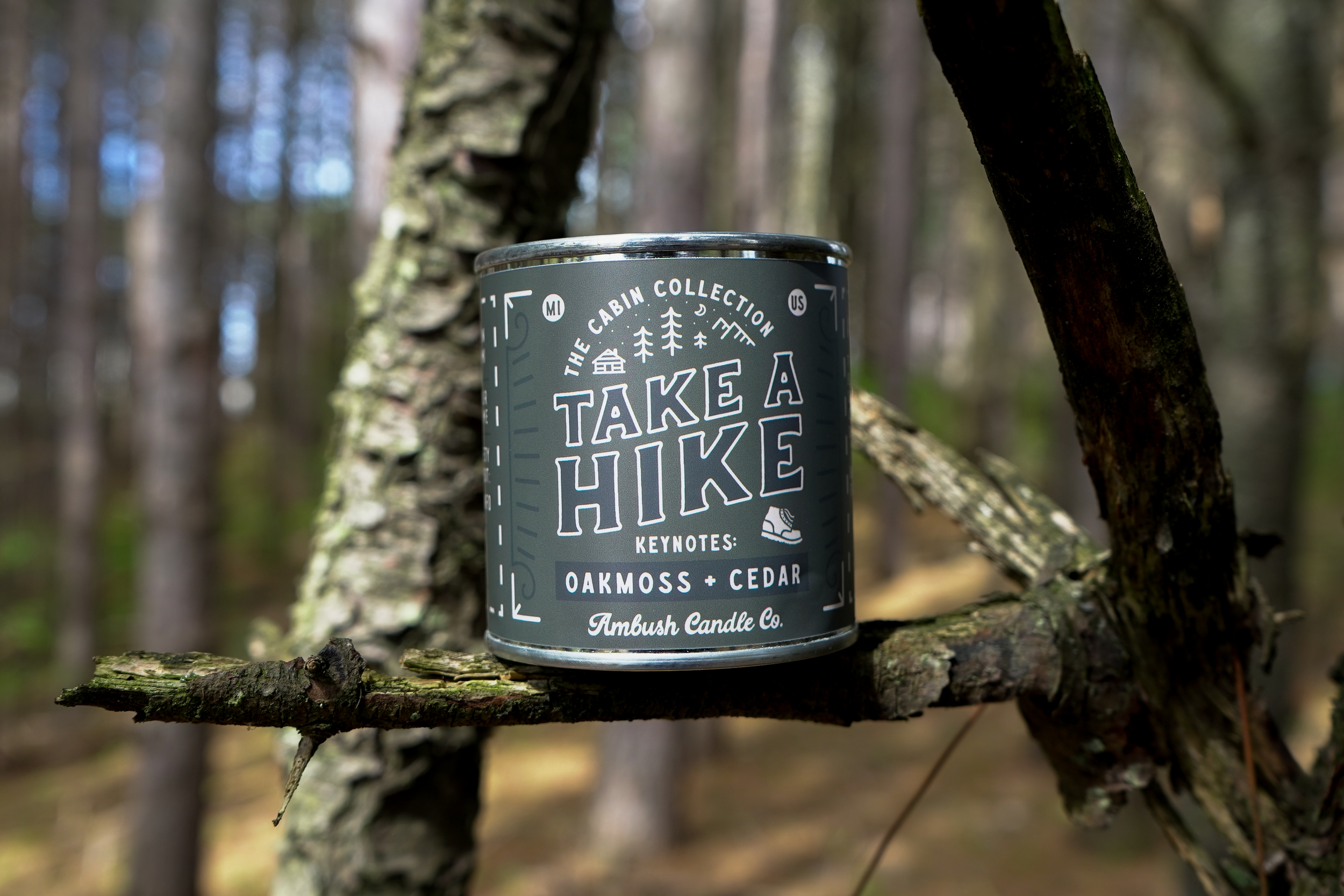 Take A Hike Candle