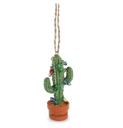 Saguaro with Lights Ornament